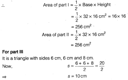 NCERT Solutions for Class 9 Maths Chapter 7 Heron's Formula 7.2 7b